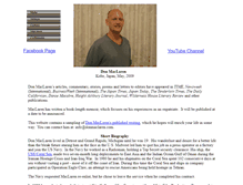 Tablet Screenshot of donmaclaren.com